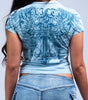 Affliction Women's Frozen Sacrifice Tee