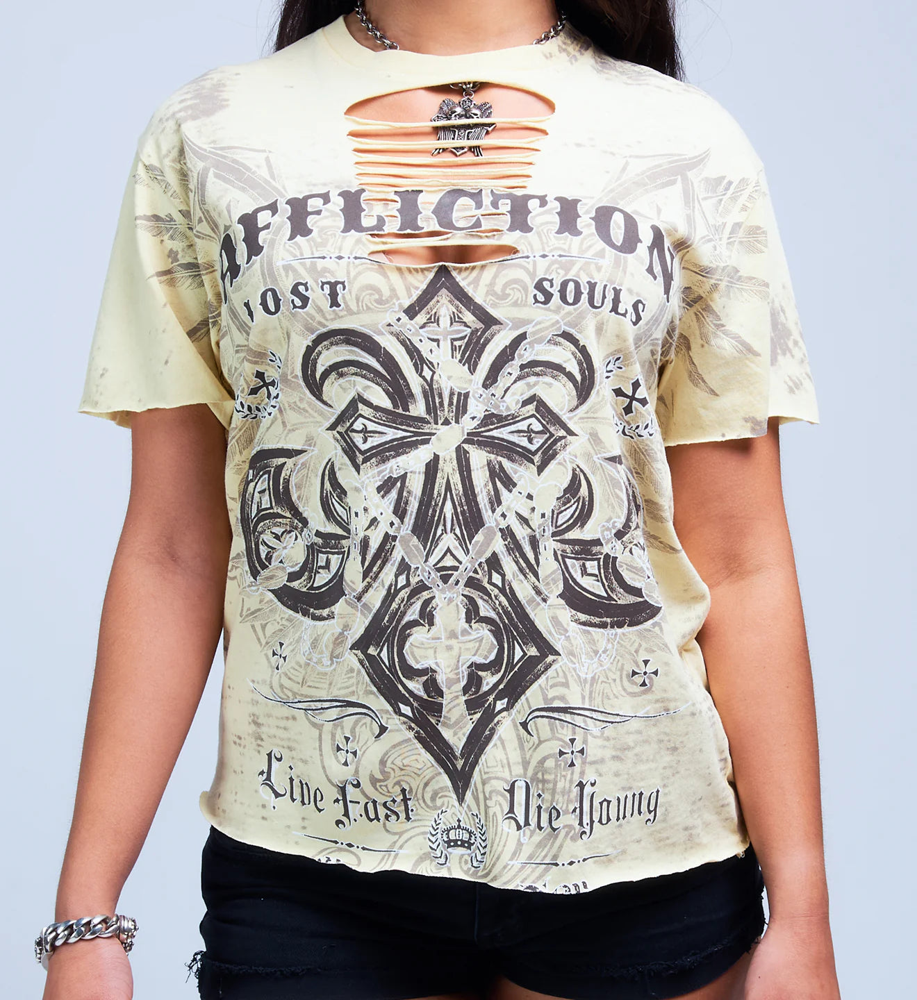 Affliction Women's Pictoral Tee