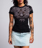 Affliction Women's Wash Burnout Tee