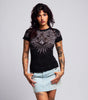 Affliction Women's Wash Burnout Tee