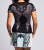 Affliction Women's Wash Burnout Tee