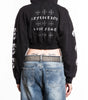Affliction Women's Free Mind Crop P/O Hoodie