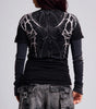 Affliction Women's Skeleton 2fer