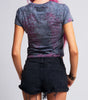 Affliction Women's Skeleton S/S Tee
