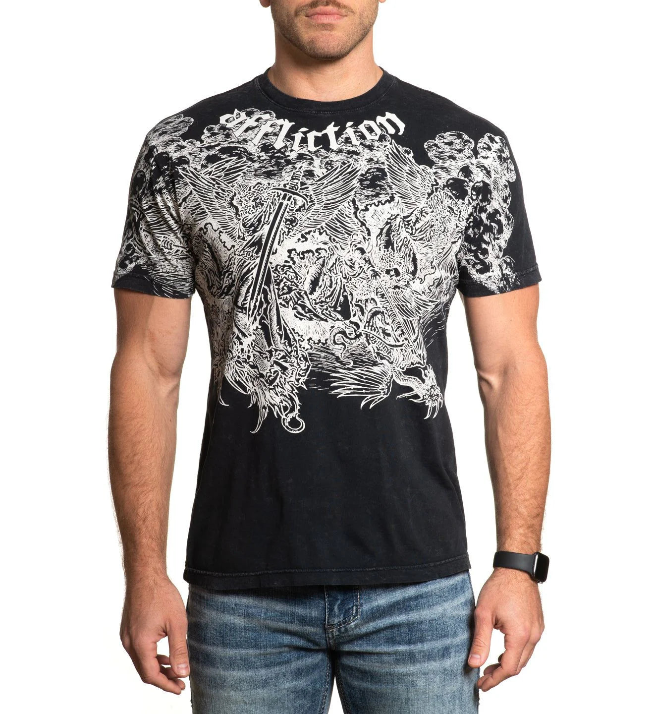 Affliction Men's Angels Tee