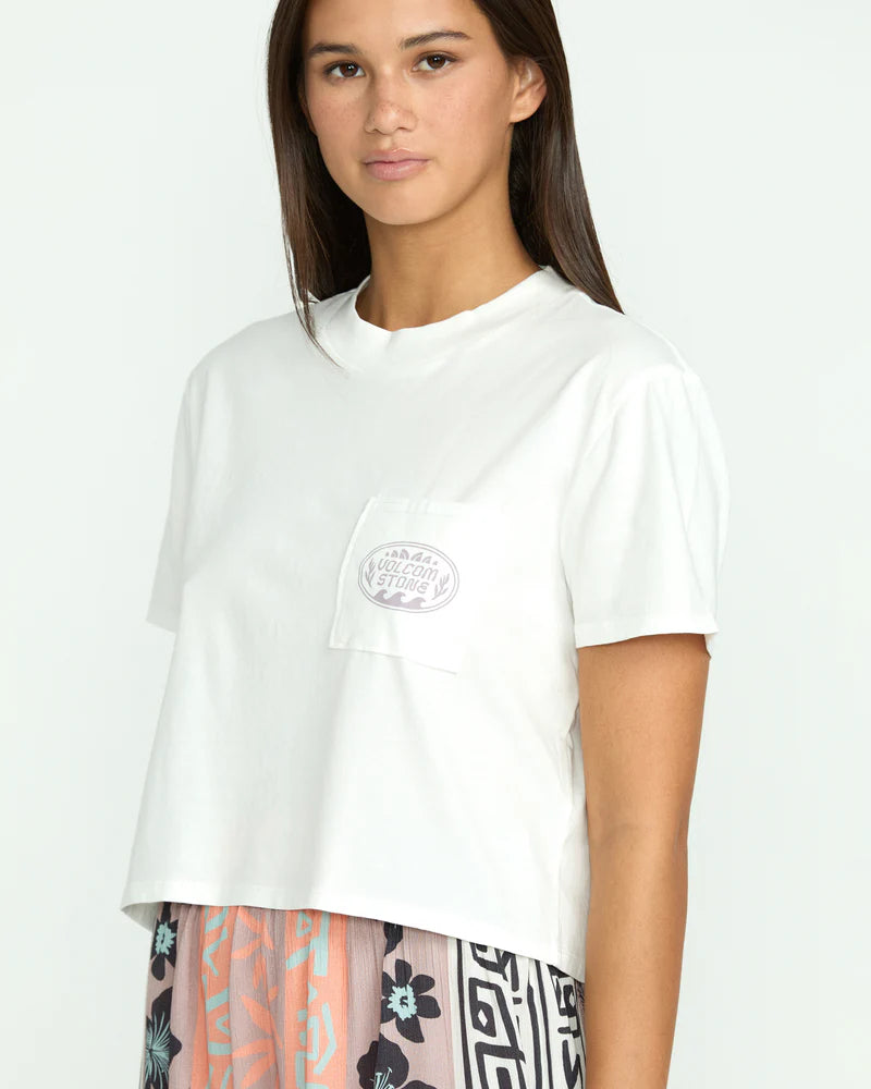 Volcom Women's Pocket Dial Tee