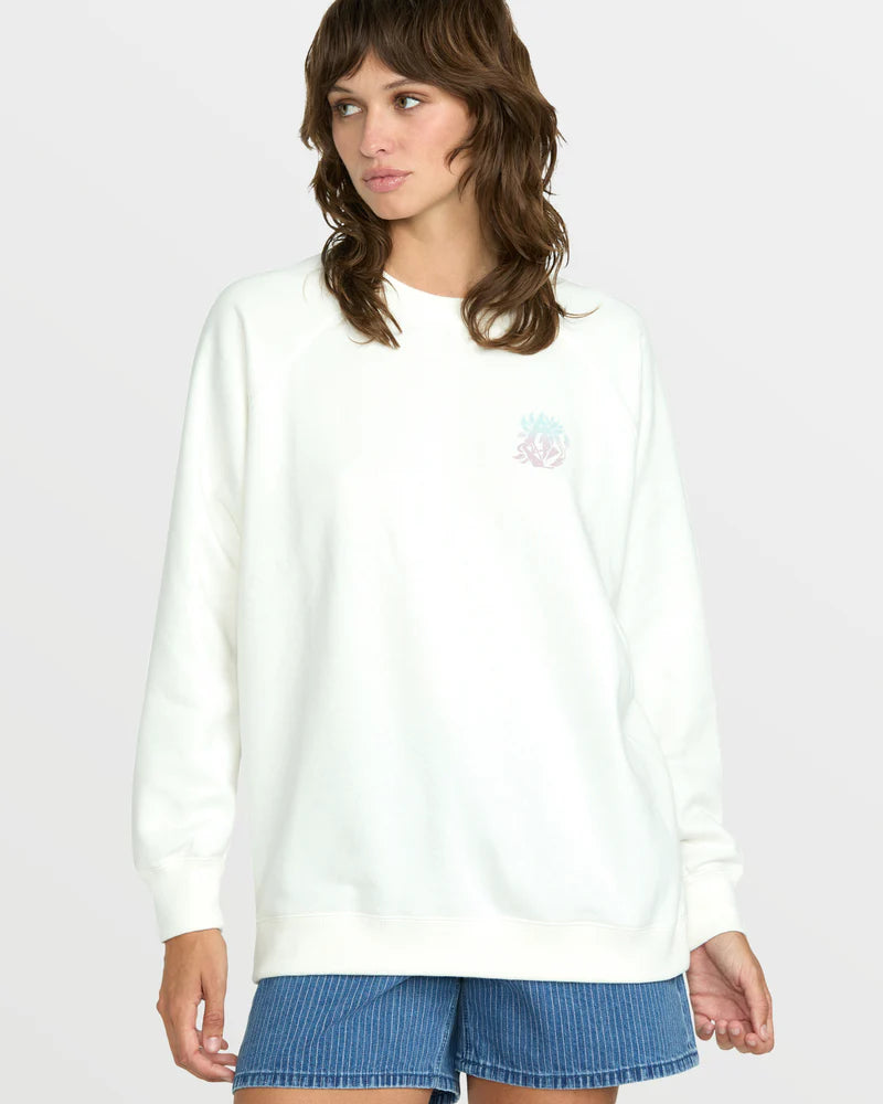 Volcom Women's Stone Magic Boyfriend Sweatshirt