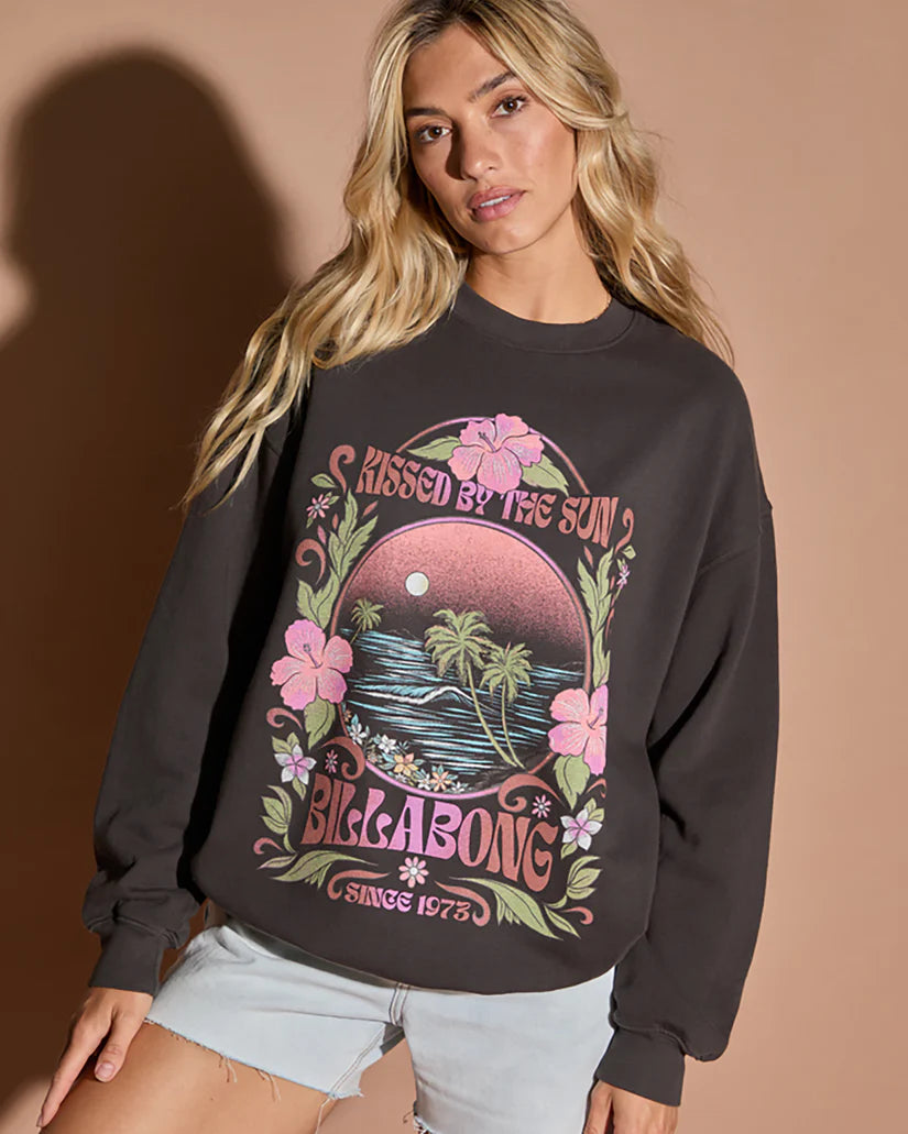 Ride In Oversized Crewneck Sweatshirt