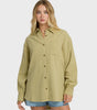 Billabong Women's Wanderer Solid L/S Woven Top