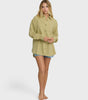 Billabong Women's Wanderer Solid L/S Woven Top
