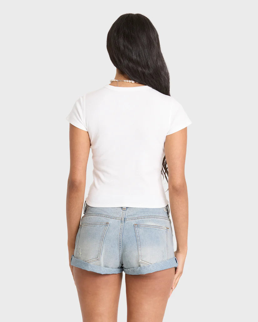 Billabong Women's Get low Denim Short