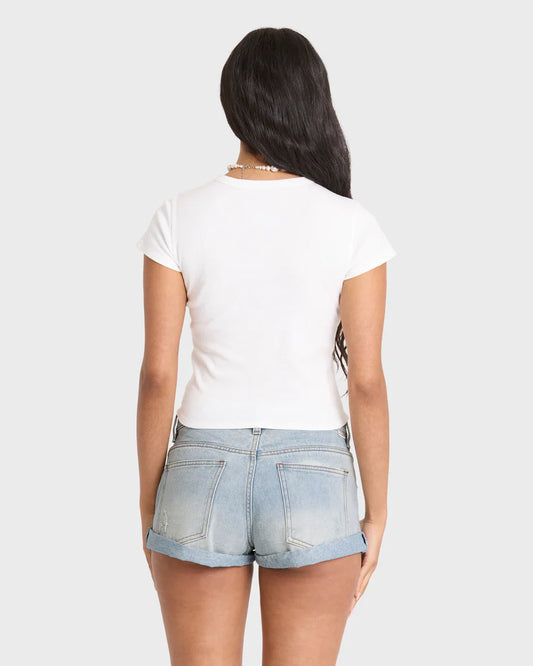 Billabong Women's Get low Denim Short