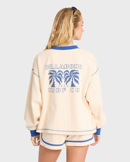 Billabong Women's Back To It Crew Fleece