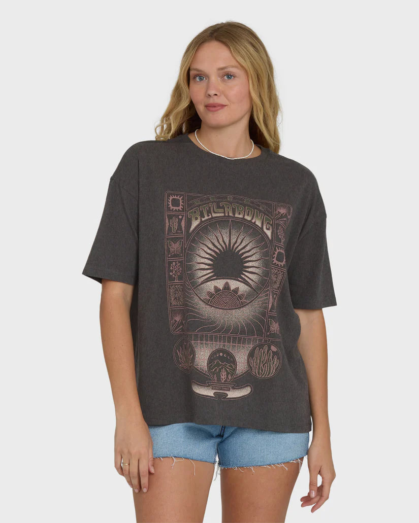 Billabong Women's Natural Collection Knit Tee
