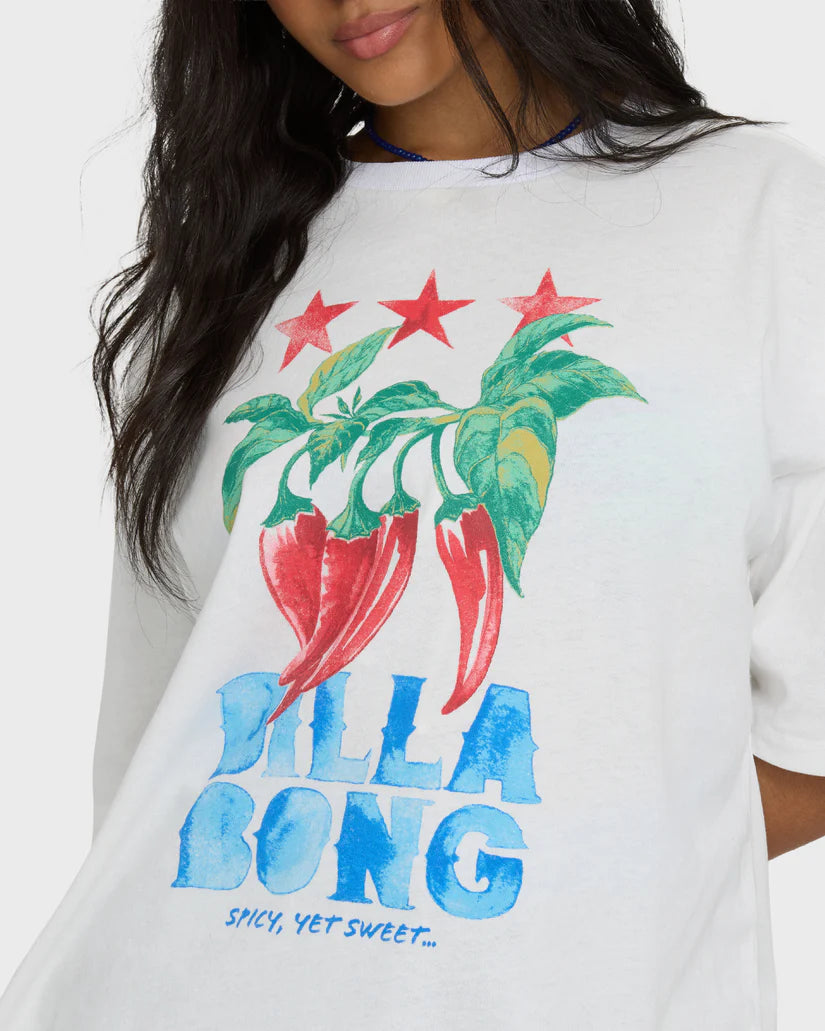 Billabong Women's Freshest Pick Short Sleeve Knit T-Shirt