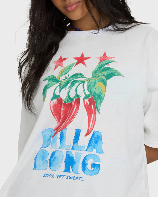 Billabong Women's Freshest Pick Short Sleeve Knit T-Shirt