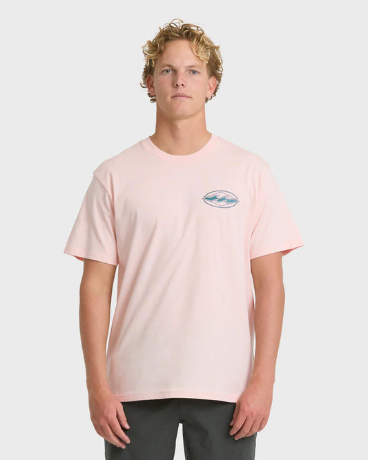Billabong Men's Rotor Diamond Premium Short Sleeve Knit Graphic T-Shirt