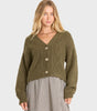 Billabong Women's August V-Neck Cardigan Sweater