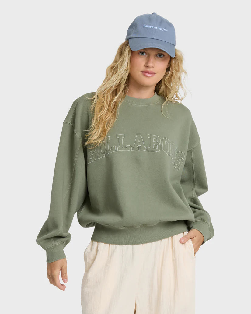 Billabong Women's Vibes Kendal Crew Fleece