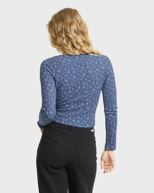 Billabong Women's Jamie Long Sleeve Knit Thermal Top