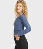 Billabong Women's Jamie Long Sleeve Knit Thermal Top