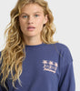 Billabong Women's Vacation Sign Crewneck Sweatshirt