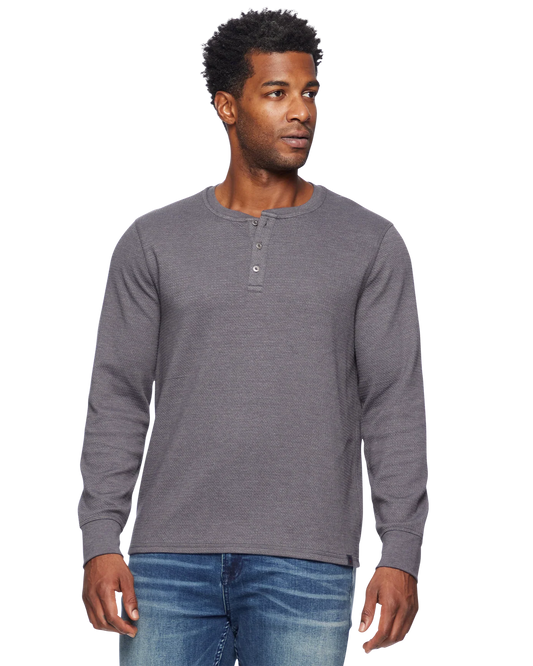 Flag & Anthem Men's Chatsworth L/S Soft Waffle Henley