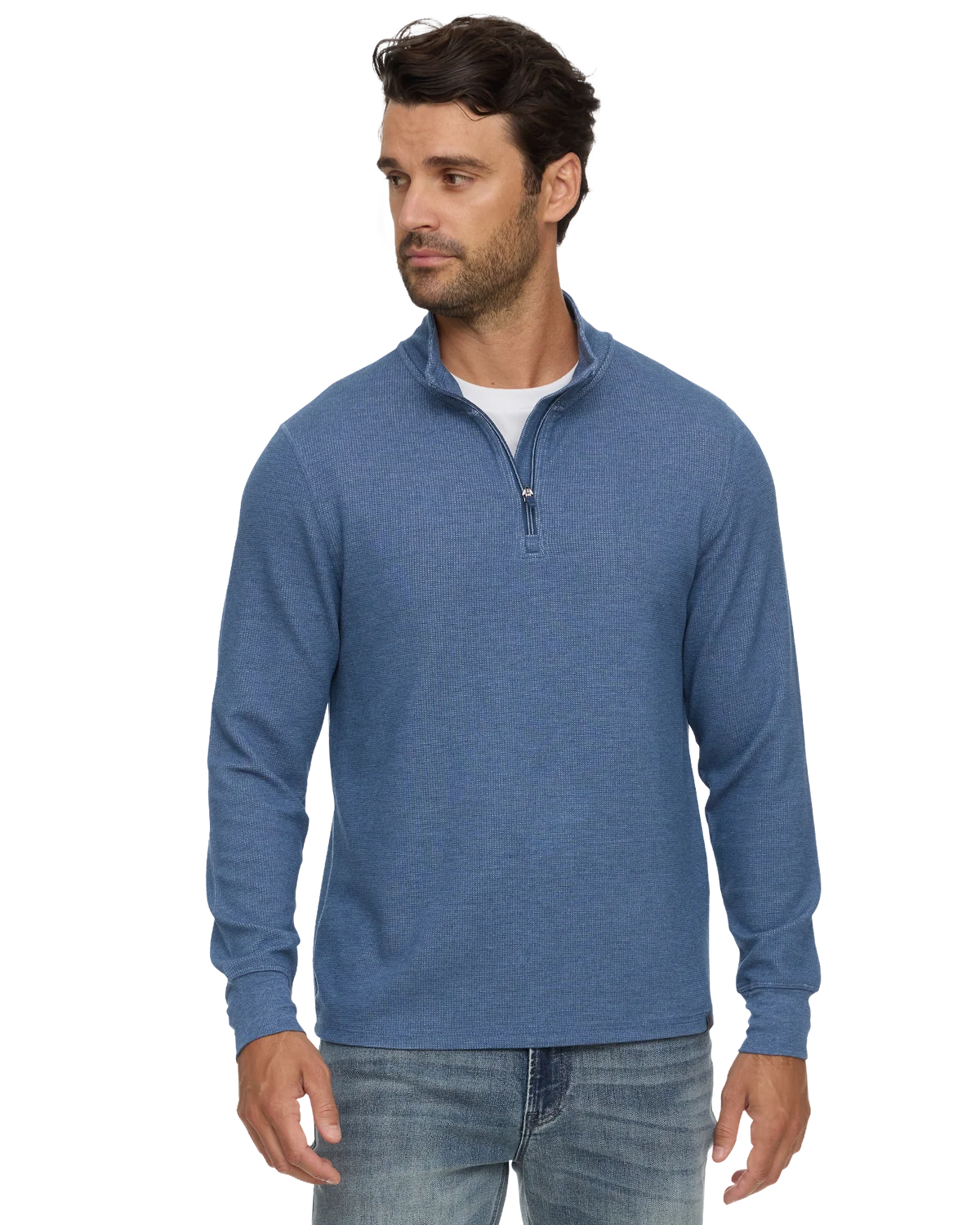 Flag and Anthem Men's Summit Super Soft 1/4 Zip Sweatshirt