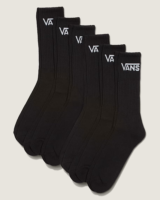 Vans Men's Classic Crew Socks 6-Pack