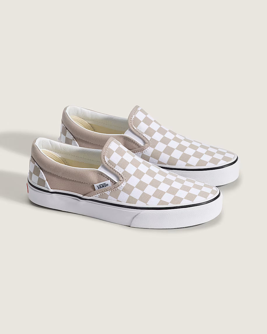 Classic Women's Slip-On Checkerboard Shoe