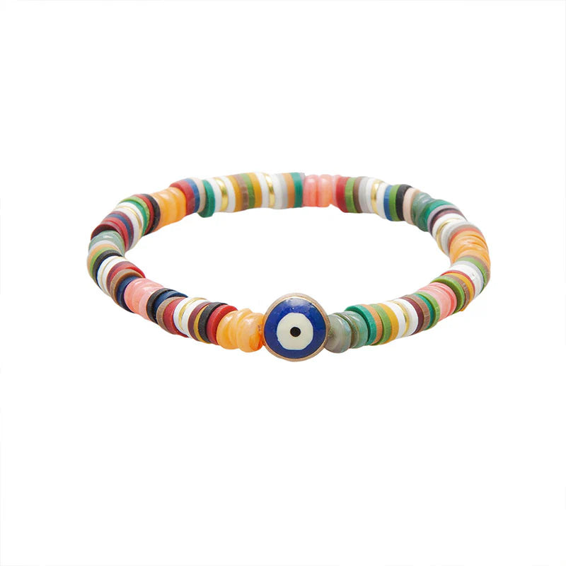 Ocean's Guardian Evil Eye Bracelet