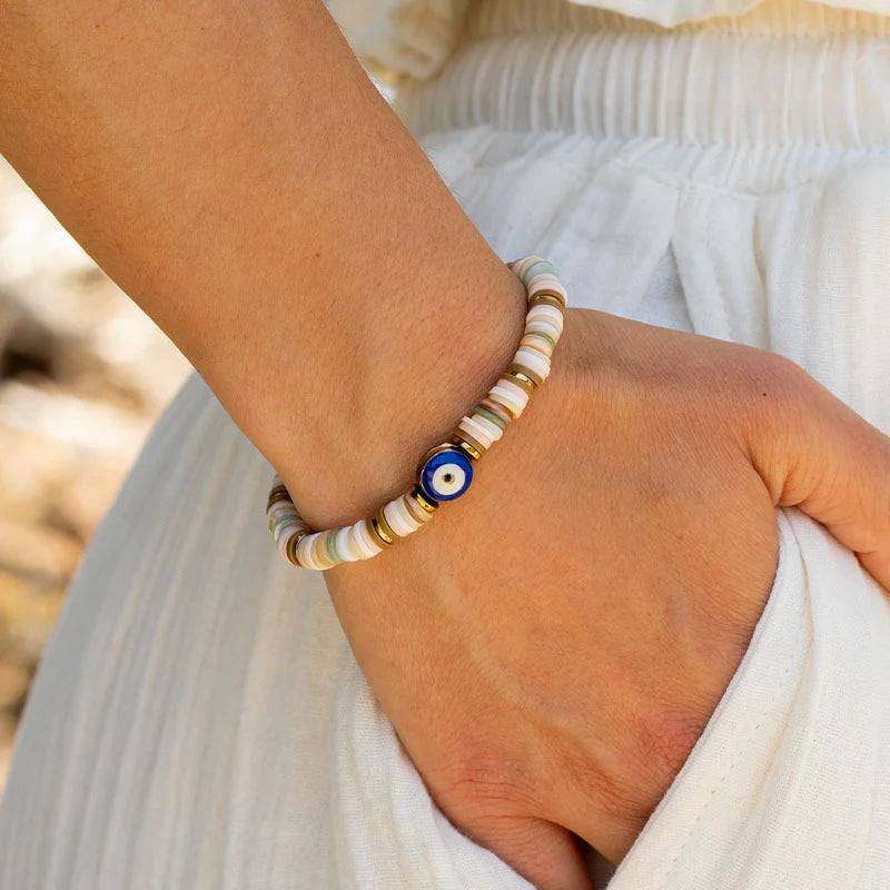 Earth Protector Evil Eye Bracelet
