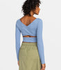 Good Keepsake Long Sleeve Cropped Top