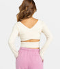 Good Keepsake Long Sleeve Cropped Top