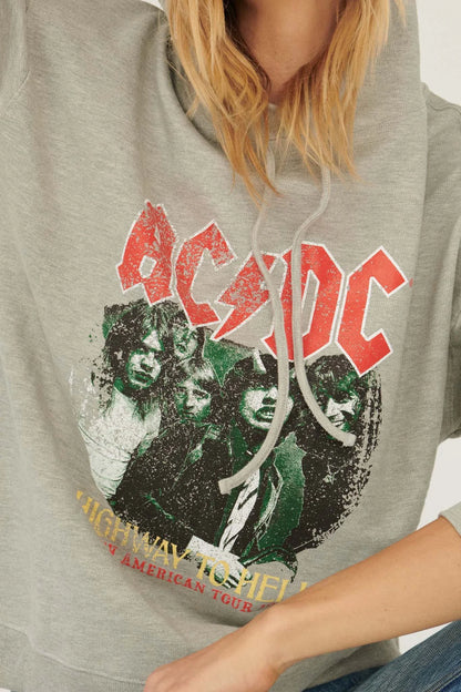 AC/DC Highway To Hell Vintage Graphic Hoodie