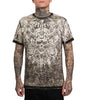 Affliction Mens Electric Fire Reversable Tee