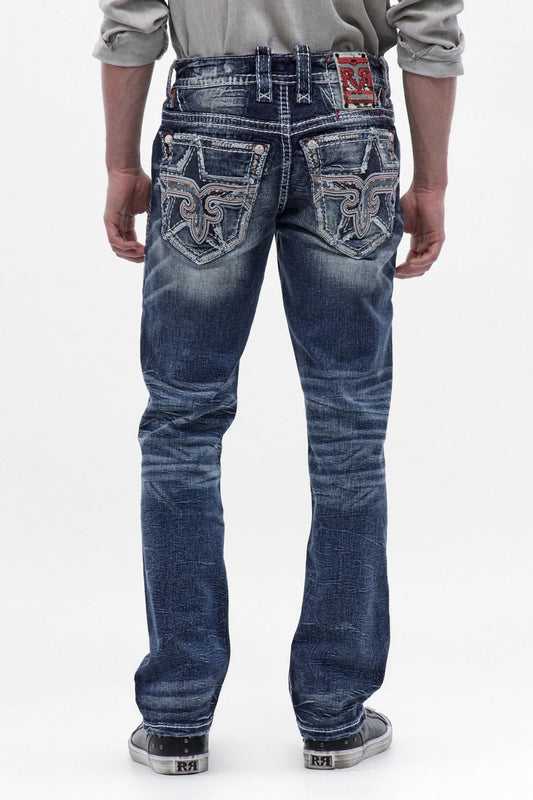 Rock Revival Men's Finley Straight Leg Jeans
