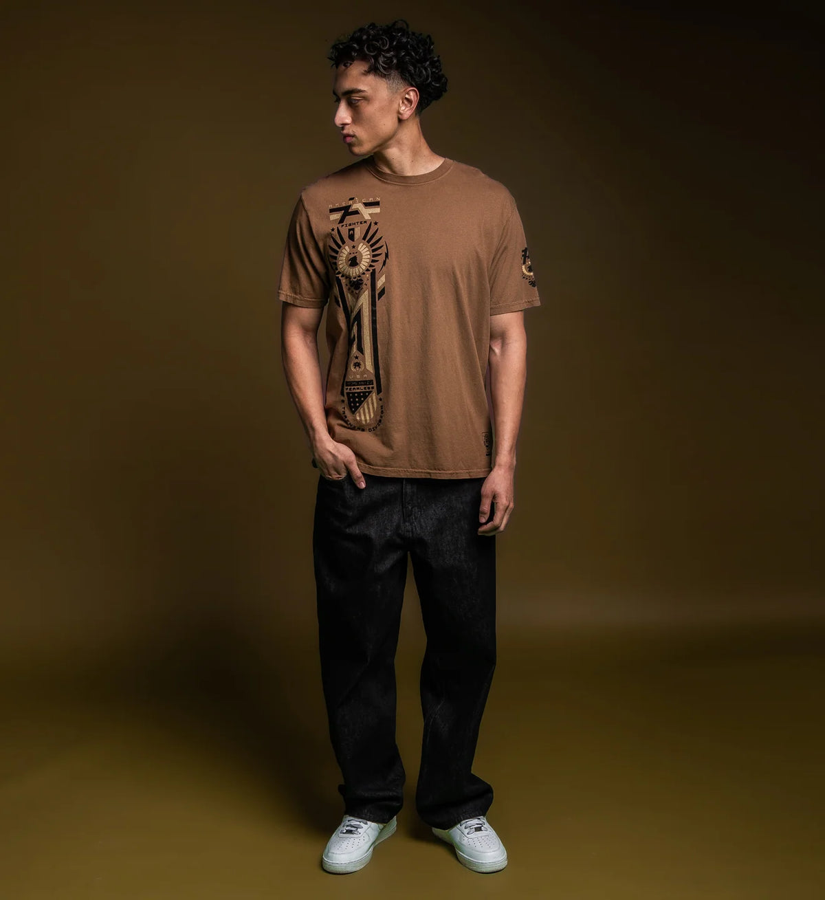 American Fighter Men's Marathon Short Sleeve Tee