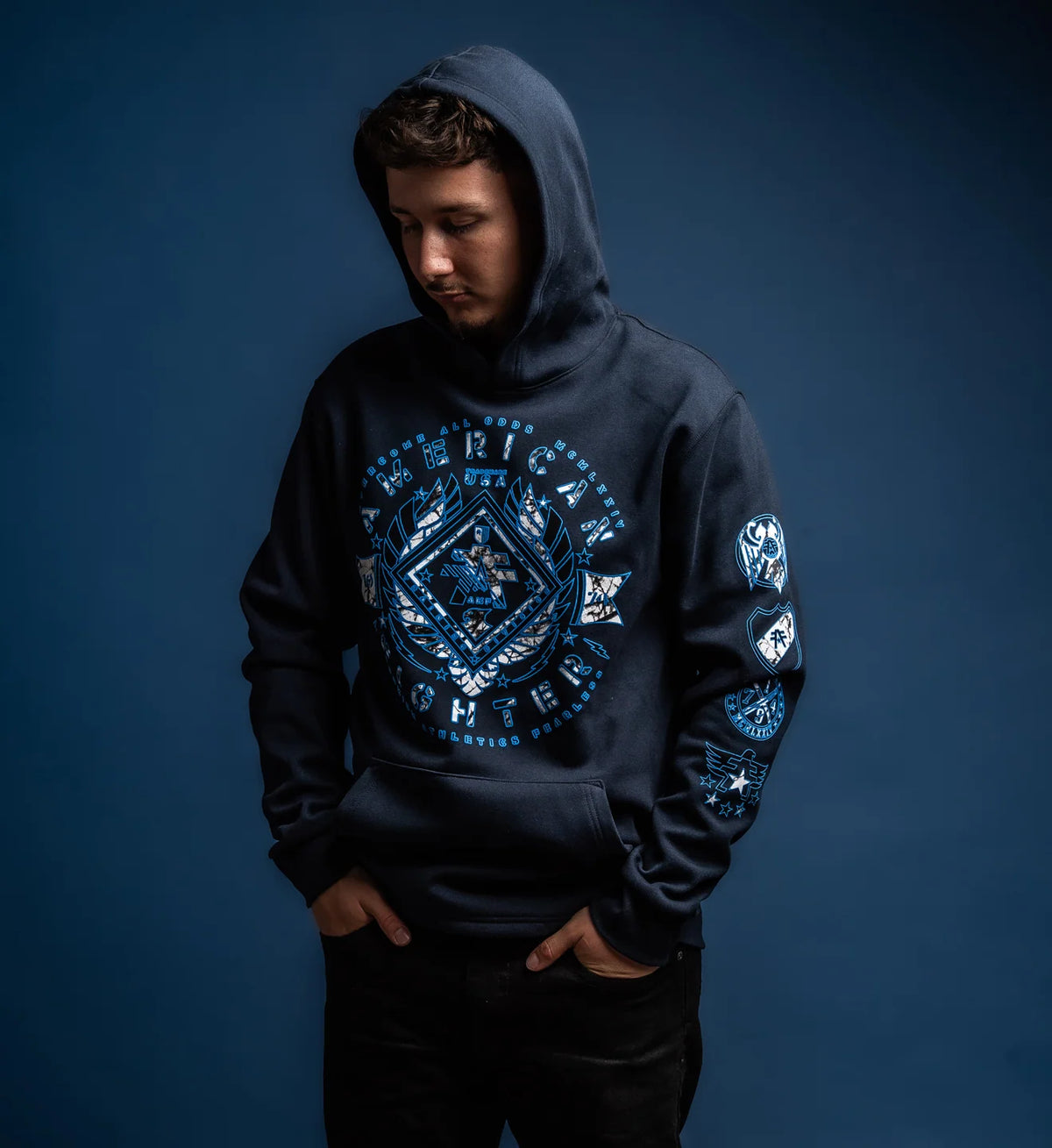 American Fighter Men's Brownlee Pullover Hoodie