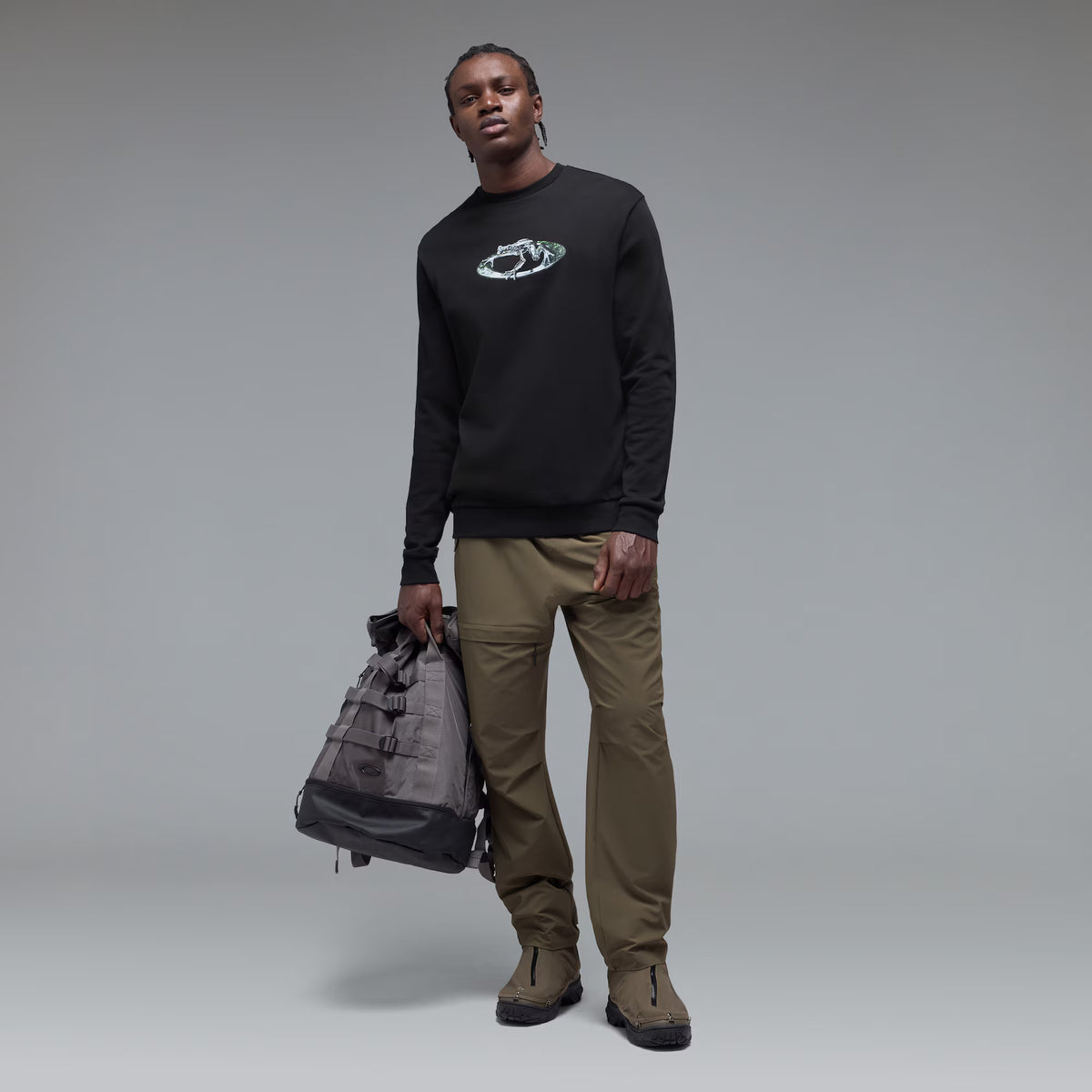 Oakley Men's Animatronic Frog Crewneck Sweatshirt