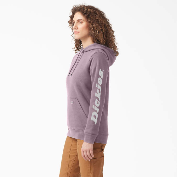 Dickies Women's Water Repellent Sleeve Logo Hoodie
