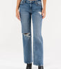 Hidden Jeans Distressed Stretch Straight