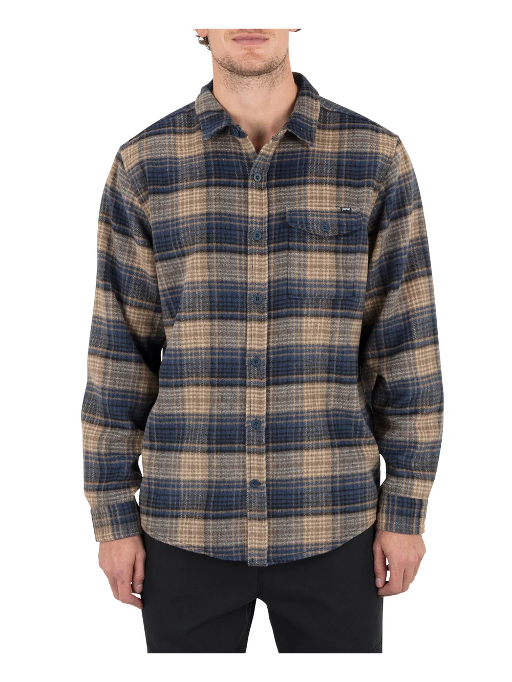 Hurley Men's Portland Heavyweight Flannel
