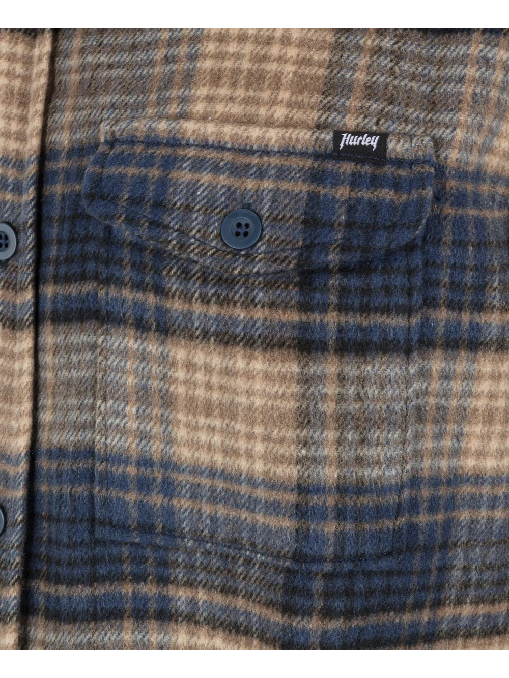 Hurley Men's Portland Heavyweight Flannel