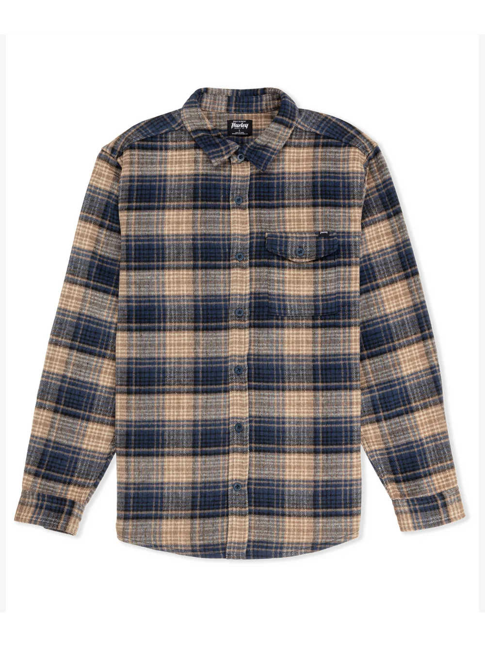 Hurley Men's Portland Heavyweight Flannel