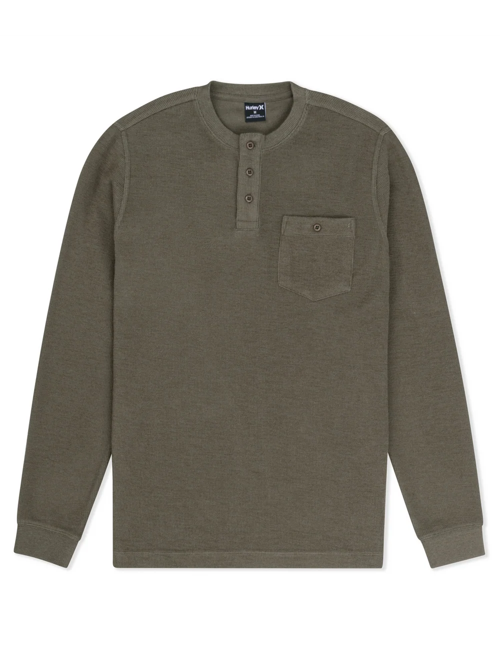 Hurley Men's Coastal Thermal Long Sleeve Shirt