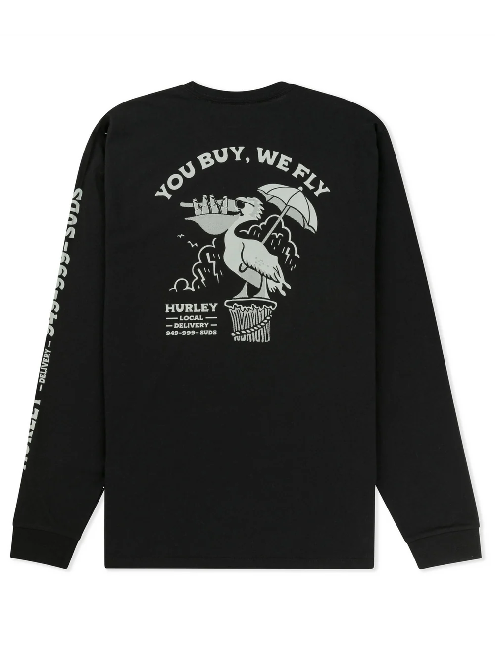Hurley Men's Local Delivery Long Sleeve Shirt