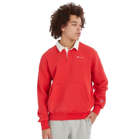 Reverse Weave Rugby Sweatshirt