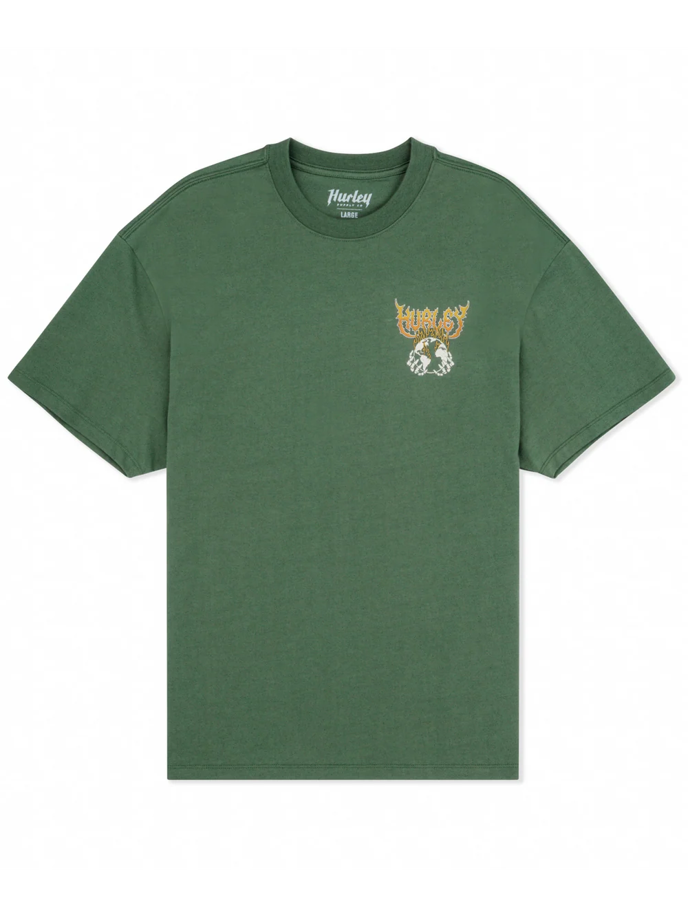 Hurley Men's Fire Short Sleeve Shirt