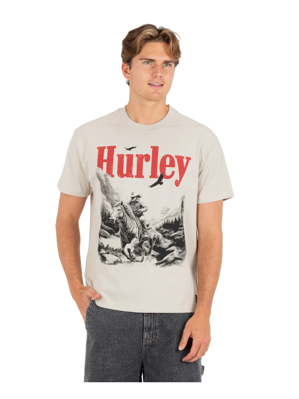 Hurley Men's Trail Runner Short Sleeve Tee